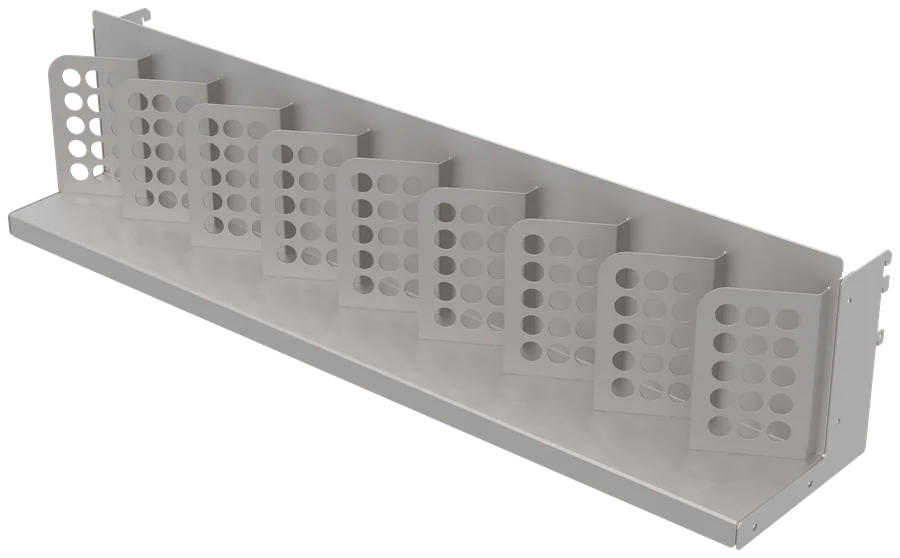 Intraspec slotted divider shelving product render